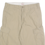 LEVI'S Mens Shorts Beige Casual Cargo M W29 Comfortable Cotton Summer