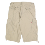 LEVI'S Mens Shorts Beige Casual Cargo M W29 Comfortable Cotton Summer