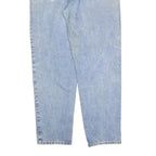 CARHARTT Mens Regular Fit Blue Denim Jeans W38 L32 Zip Closure Classic Style