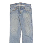 LEVI'S 599 Mens Jeans Blue Regular Straight Denim Light W31 L34 Vintage