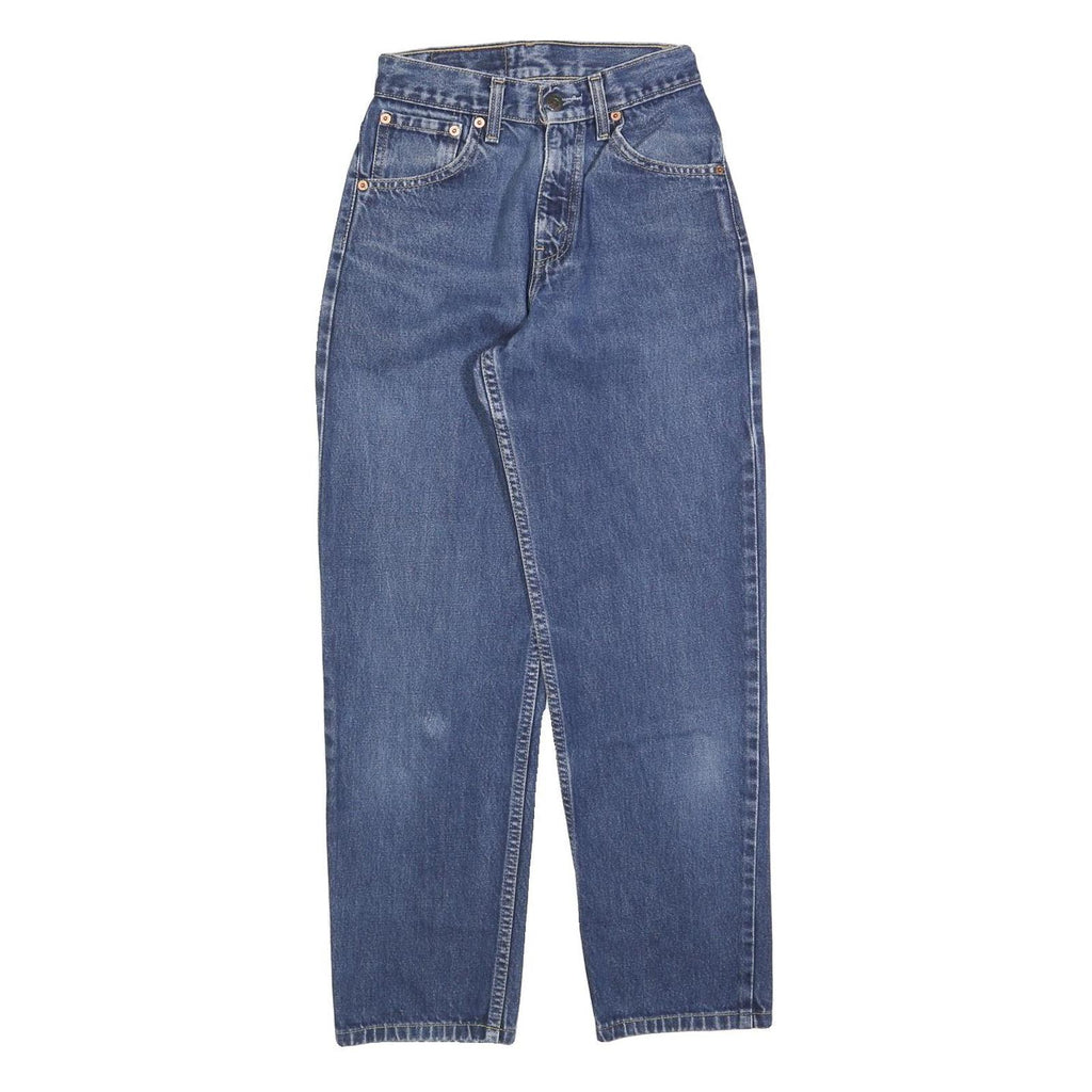 LEVI'S 533 02 Womens Jeans Blue Regular Straight Denim Medium W24 L27 Classic