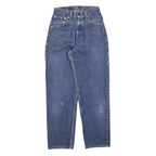 LEVI'S 533 02 Womens Jeans Blue Regular Straight Denim Medium W24 L27 Classic