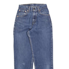 LEVI'S 533 02 Womens Jeans Blue Regular Straight Denim Medium W24 L27 Classic