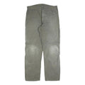 DICKIES Mens Cotton Blend Grey Relaxed Straight Trousers W33 L32 Workwear Pants