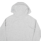 NIKE Womens Grey Hoodie M Cotton Blend Pullover Casual Sports Sweatshirt