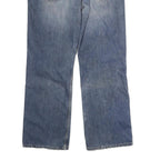 CARHARTT Mens Jeans Blue Regular Straight Denim Medium W34 L30 Classic Zip