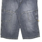 QUARTER DECK Mens Shorts Blue Casual 2XL W38 Cotton Blend Pockets