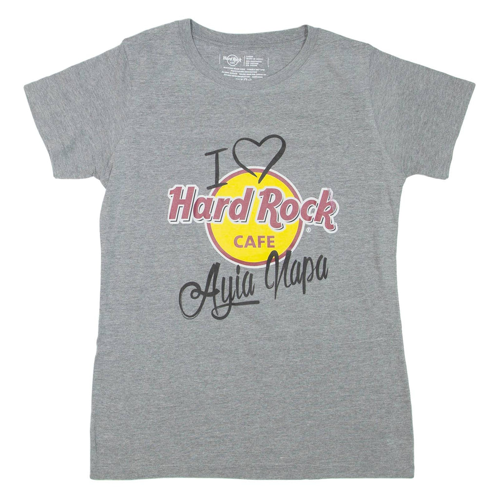 HARD ROCK CAFE Womens T-Shirt Grey L