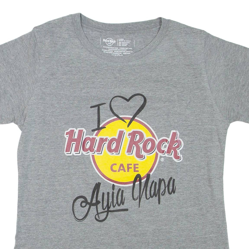 HARD ROCK CAFE Womens T-Shirt Grey L