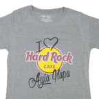 HARD ROCK CAFE Womens T-Shirt Grey L