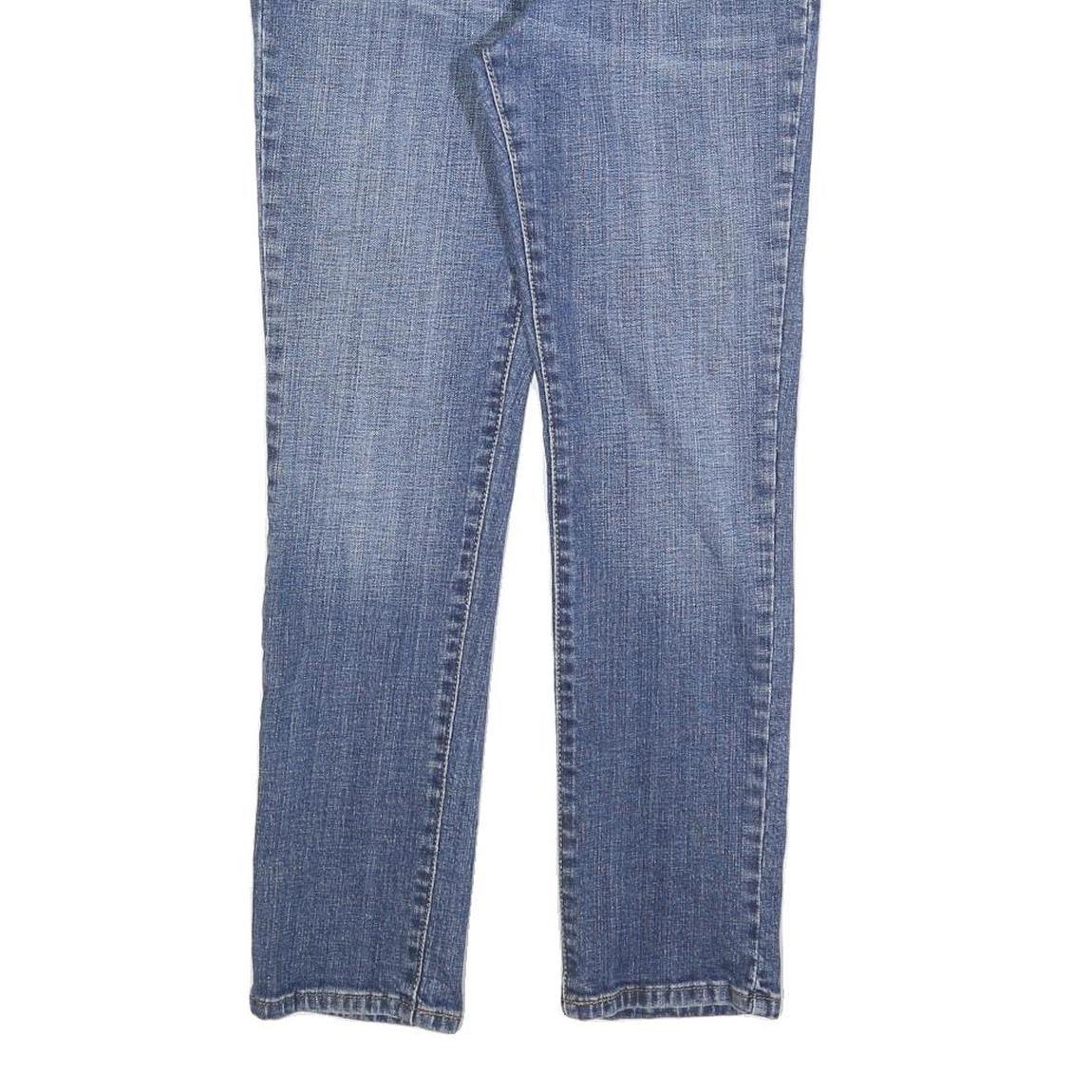 LEVI'S Womens Slim Blue Denim Classic W28 L27 Zip Jeans Stretch Cotton Blend