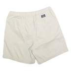 NAUTICA Mens Shorts White Casual Classic L W34 Comfortable Cotton Blend