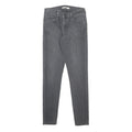 LEVI'S 710 Womens Jeans Black Slim Skinny Denim Medium W28 L30 Stretch Cotton