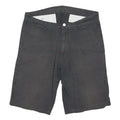 CARHARTT Mens Shorts Grey Casual Plain S W32 Durable Cotton Blend