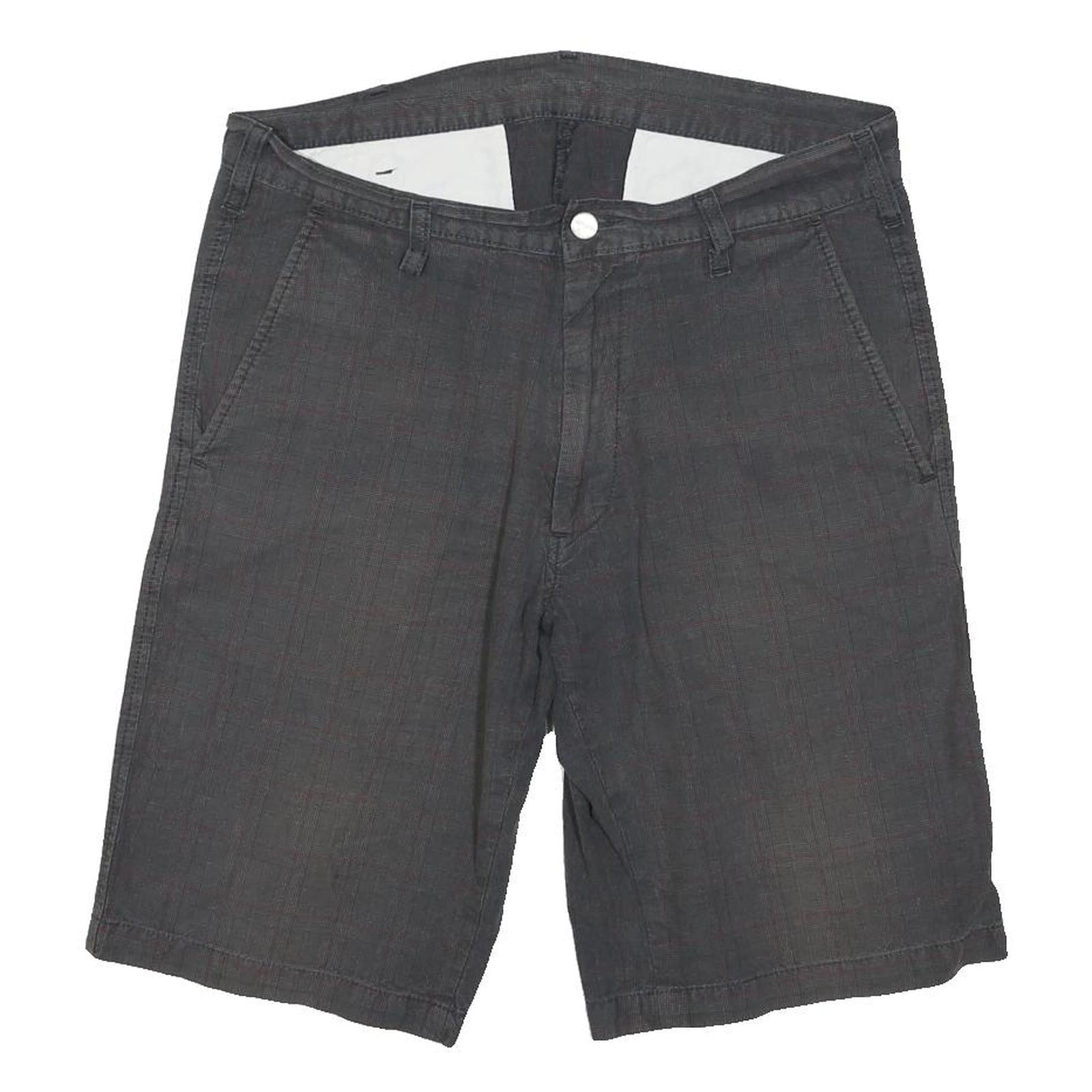 CARHARTT Mens Shorts Grey Casual Plain S W32 Durable Cotton Blend