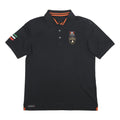 X-BIONIC FOR AUTOMOBILI LAMBORGHINI Mens Black Polo Shirt S Polyester Short