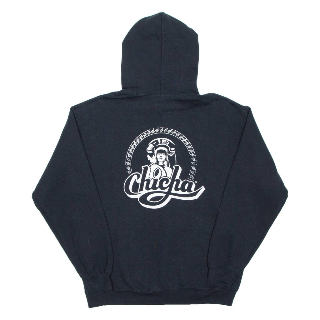 GILDAN Womens Black Hoodie M