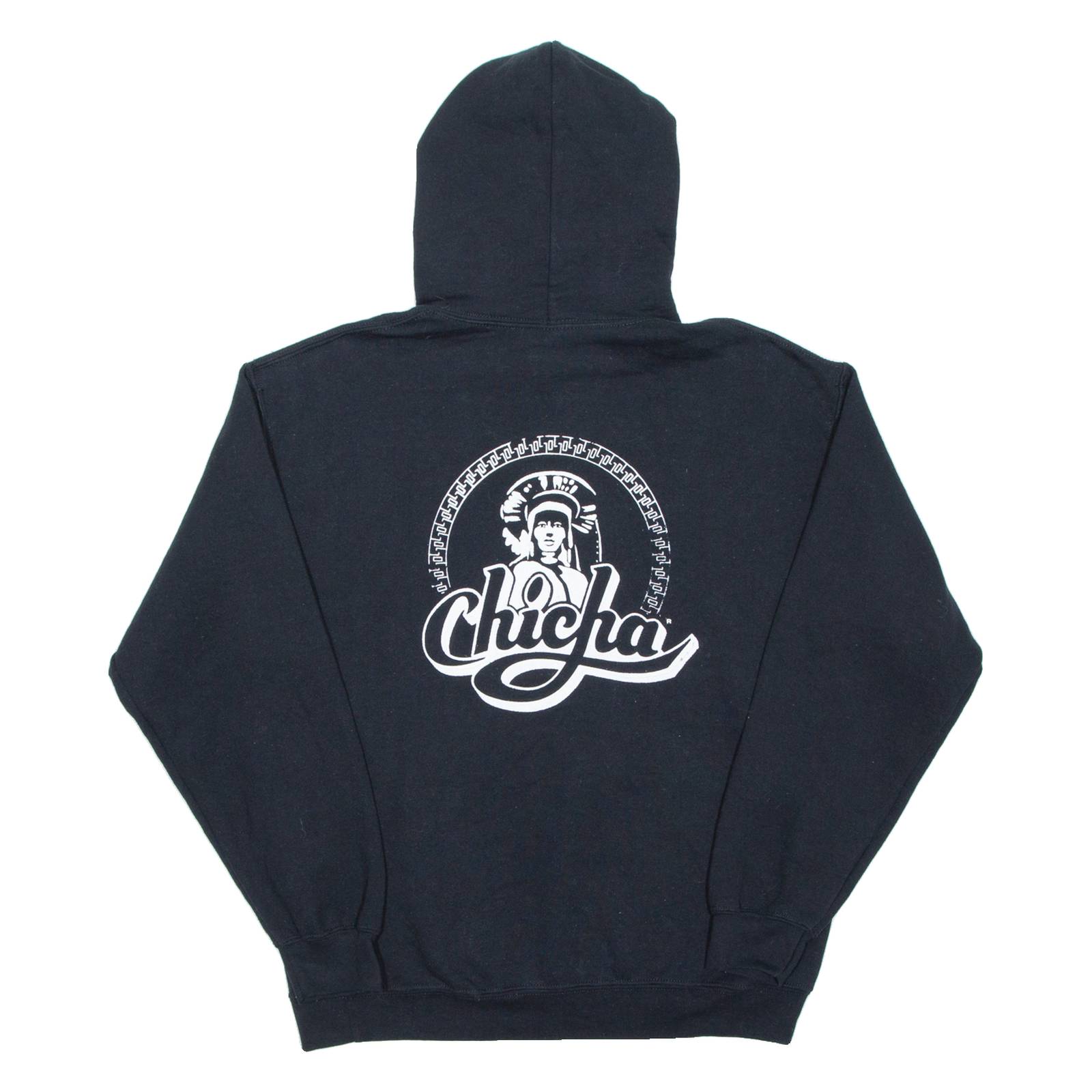 GILDAN Womens Black Hoodie M