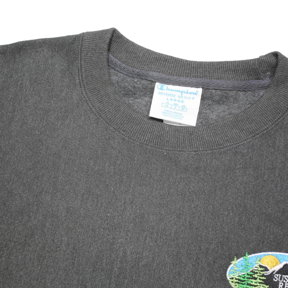 CHAMPION REVERSE WEAVE Mens Grey Pullover Sweatshirt XL Sustainable Management