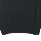 NIKE Womens Black Cotton Blend Crew Neck M Sweatshirt Sportswear