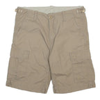 CARHARTT Mens Shorts Beige Cargo M W30 Durable Cotton Workwear Pockets