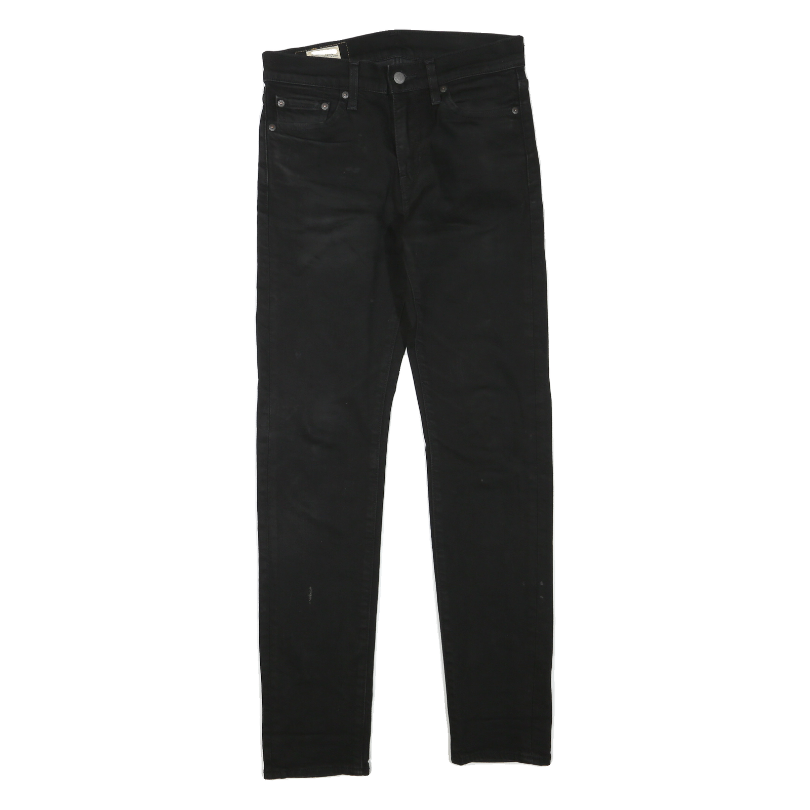 LEVI'S 510 Mens Black Regular Skinny Denim Cotton Blend W28 L32 Slim Fit Jeans