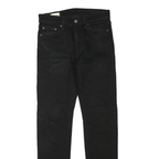 LEVI'S 510 Mens Black Regular Skinny Denim Cotton Blend W28 L32 Slim Fit Jeans