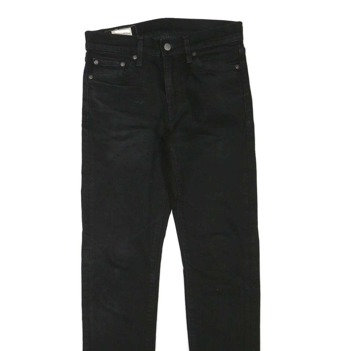 LEVI'S 510 Mens Black Regular Skinny Denim Cotton Blend W28 L32 Slim Fit Jeans