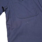 CARHARTT Mens Navy Blue Cotton Blend Shirt M Casual Workwear Button Pocket