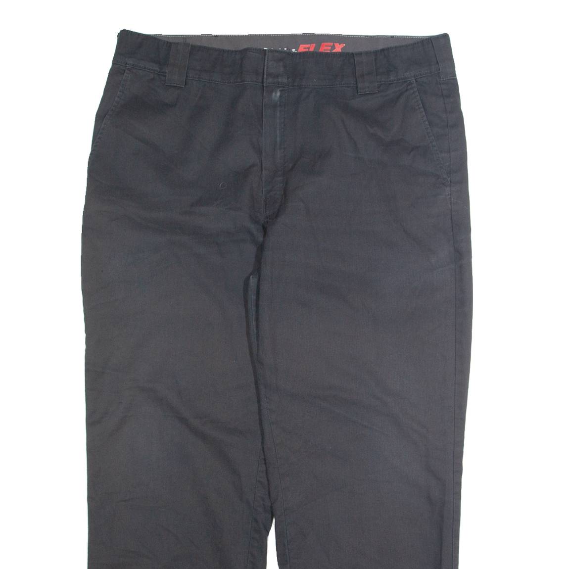 DICKIES Chino Mens Trousers Grey Regular Straight W40 L30