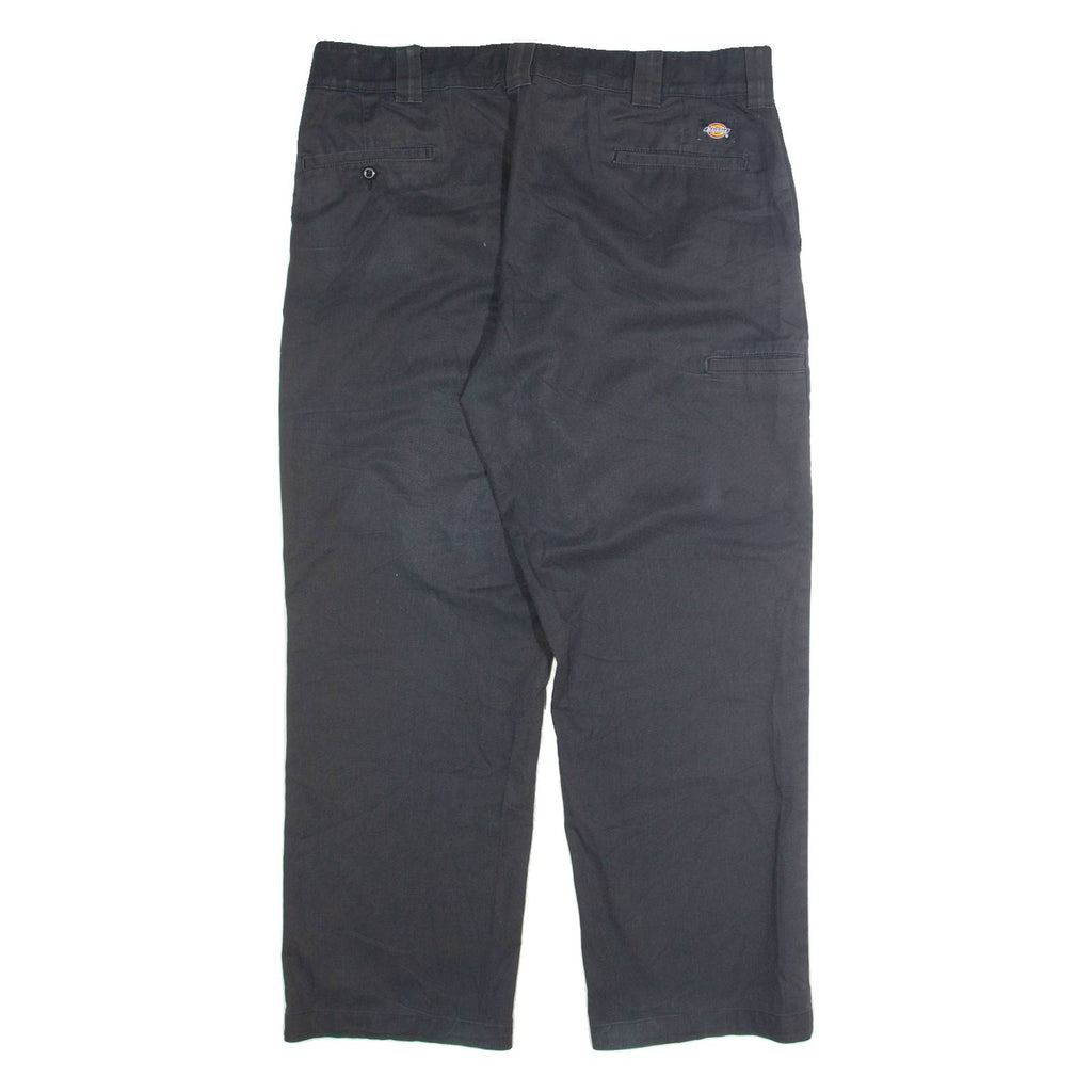 DICKIES Chino Mens Trousers Grey Regular Straight W40 L30