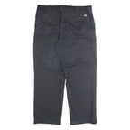 DICKIES Chino Mens Trousers Grey Regular Straight W40 L30
