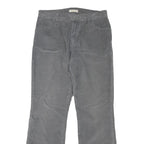 LEVI'S Mens Cotton Blend Grey Regular Straight Trousers W32 L32 Casual Zip