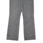 LEVI'S Mens Cotton Blend Grey Regular Straight Trousers W32 L32 Casual Zip
