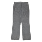 LEVI'S Mens Cotton Blend Grey Regular Straight Trousers W32 L32 Casual Zip