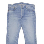 LEVI'S 501 Mens Classic Blue Denim Light W38 L30 Button Closure Jeans