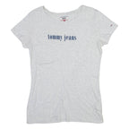 TOMMY JEANS Womens T-Shirt Grey M