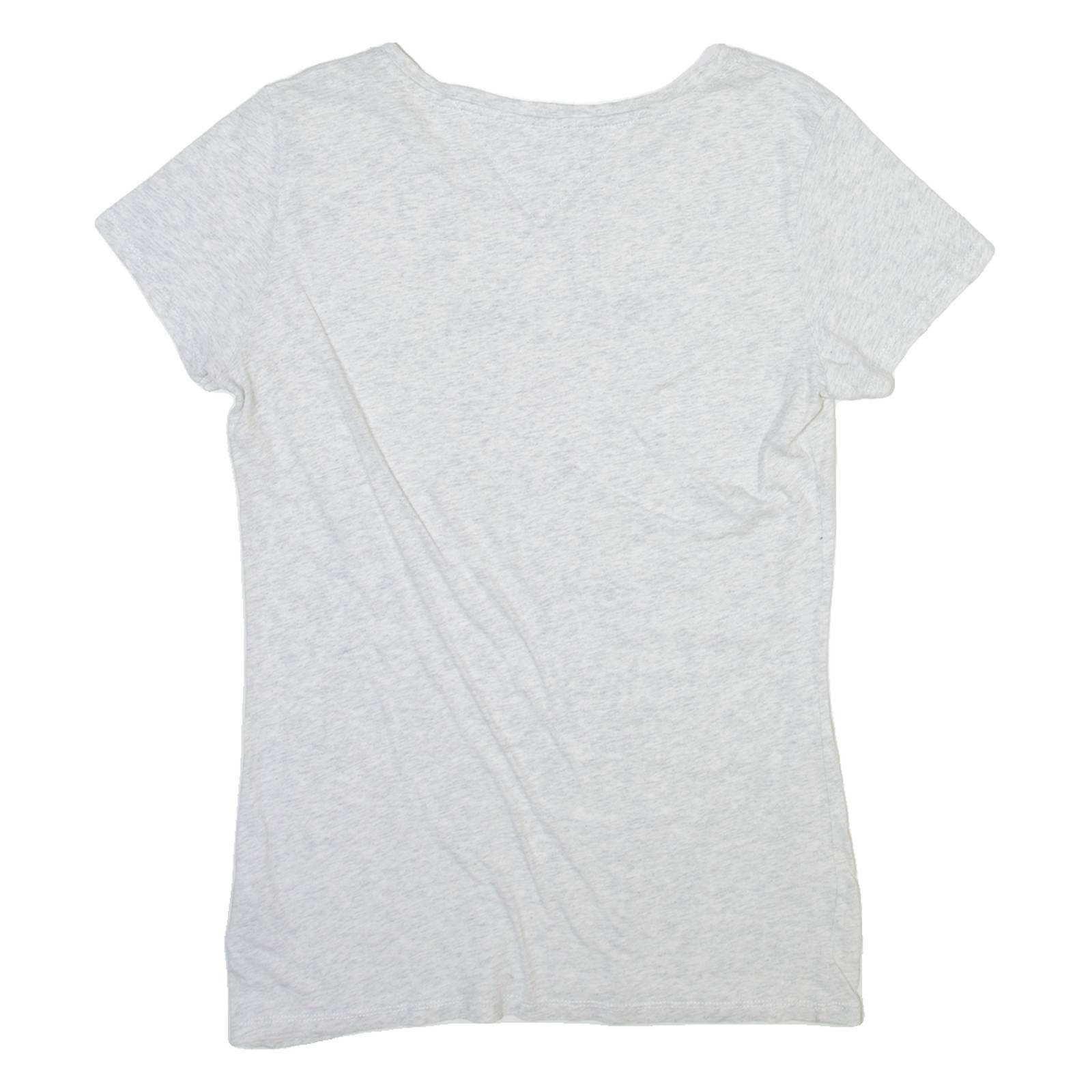 TOMMY JEANS Womens T-Shirt Grey M