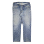 LEVI'S Mens Jeans Blue Regular Straight Denim Medium W34 L30 501 Button Fly