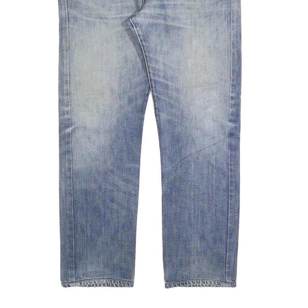 LEVI'S Mens Jeans Blue Regular Straight Denim Medium W34 L30 501 Button Fly