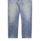 LEVI'S Mens Jeans Blue Regular Straight Denim Medium W34 L30 501 Button Fly