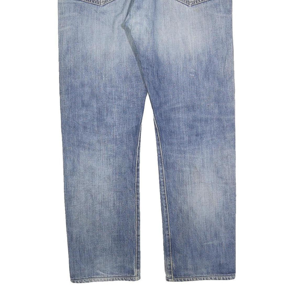 LEVI'S Mens Jeans Blue Regular Straight Denim Medium W34 L30 501 Button Fly