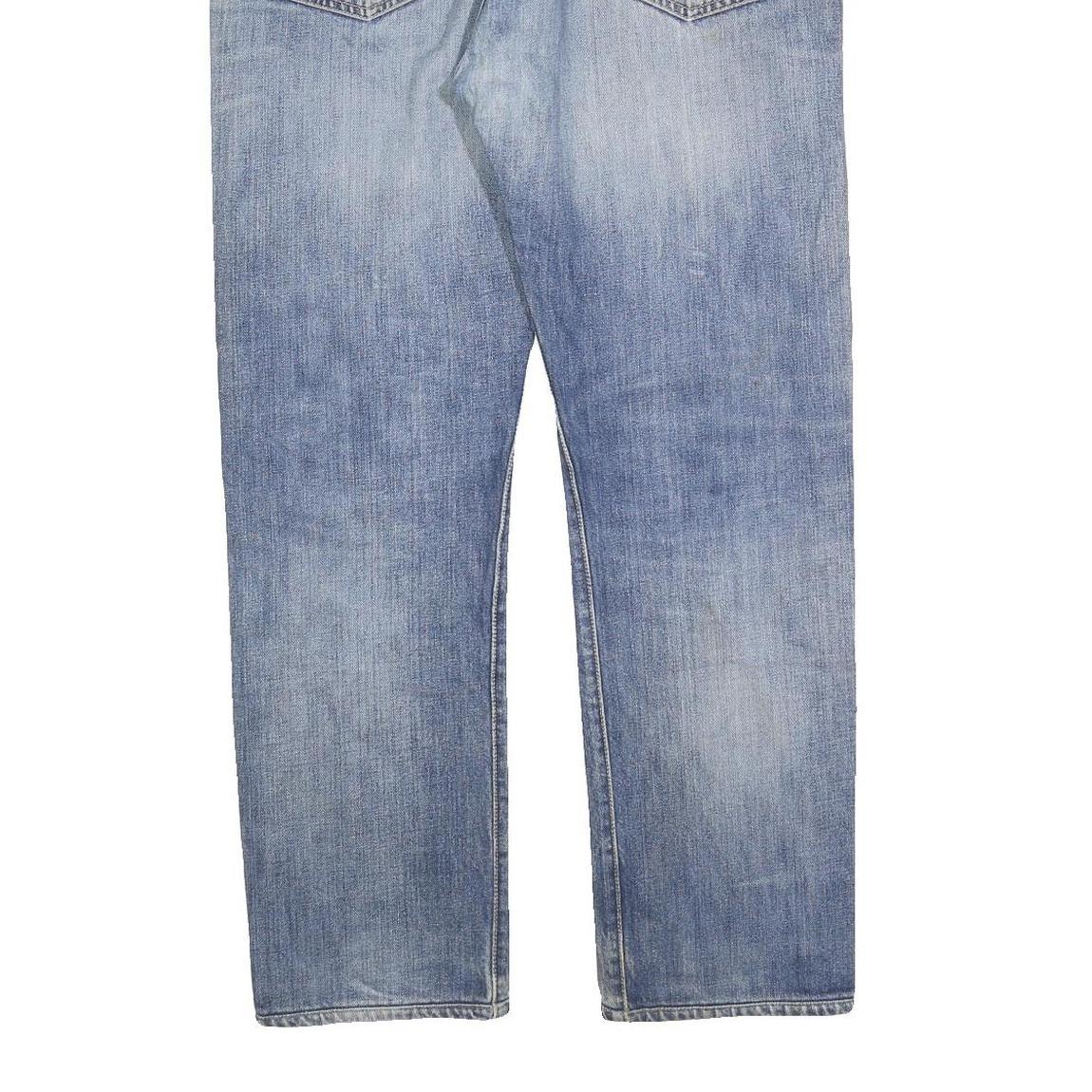 LEVI'S Mens Jeans Blue Regular Straight Denim Medium W34 L30 501 Button Fly