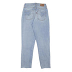 LEVI'S Womens Blue Slim Skinny Denim Cotton Blend Light W23 L24 Stretch Zip