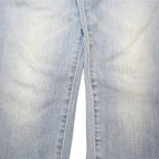 LEVI'S Womens Blue Slim Skinny Denim Cotton Blend Light W23 L24 Stretch Zip