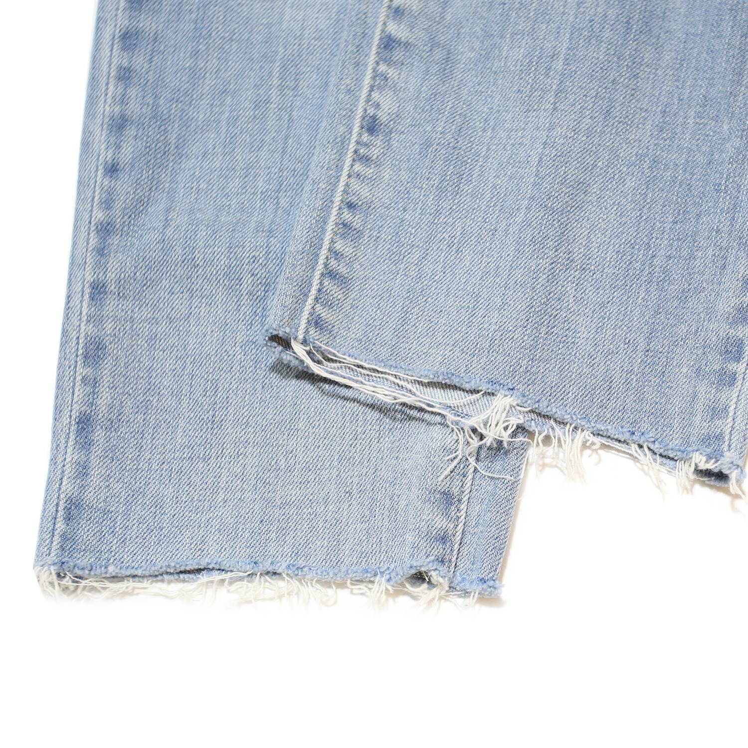 LEVI'S Womens Blue Slim Skinny Denim Cotton Blend Light W23 L24 Stretch Zip
