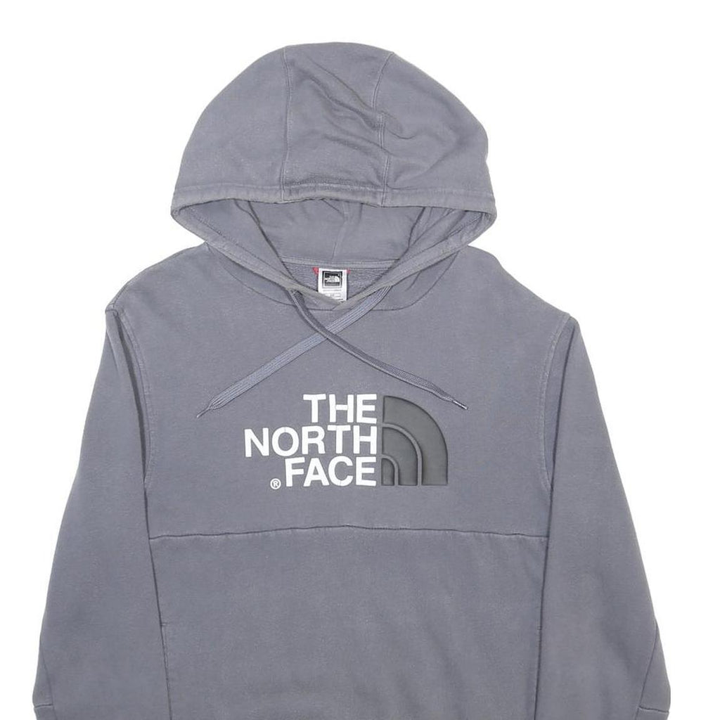 THE NORTH FACE Mens Grey Pullover Hoodie S Cotton Blend Casual