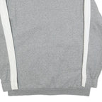 PUMA Mens Grey & White Zip Jacket L Cotton Blend Plain Sportswear Casual