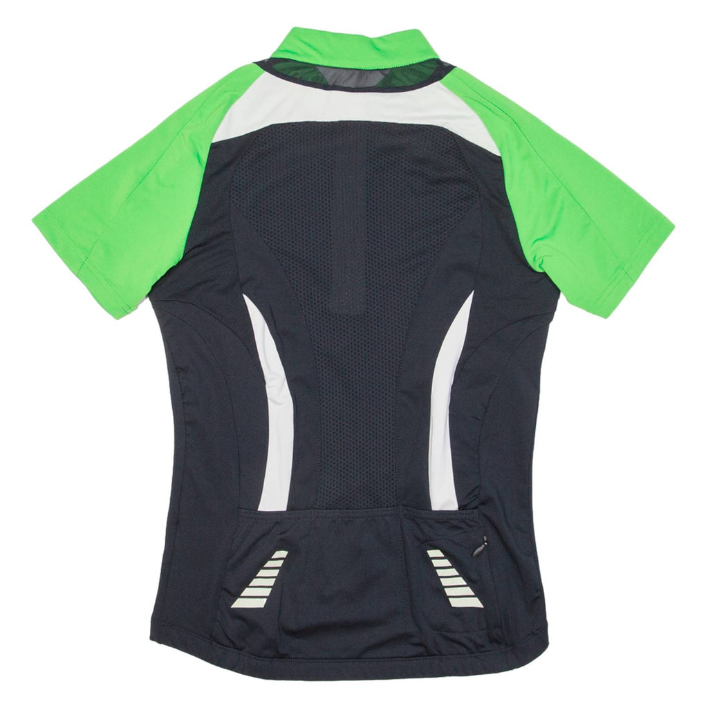 Cycling Mens Jersey Green 1/2 Zip M