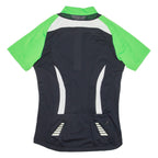 Cycling Mens Jersey Green 1/2 Zip M